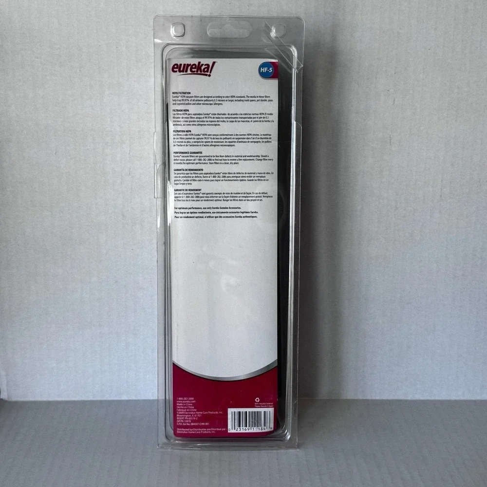 Eureka Type HF5 HEPA Vacuum Filter OEM NEW